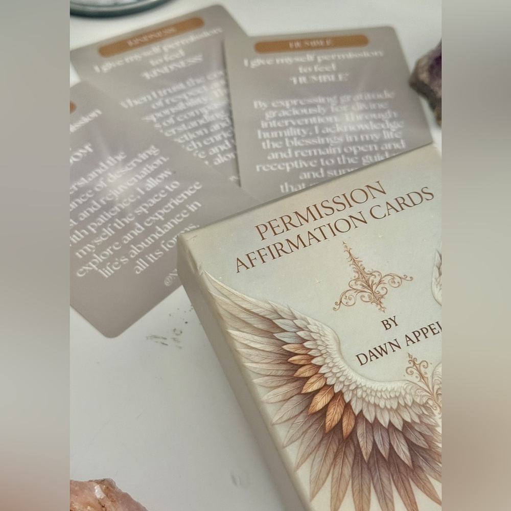 New Permission Affirmation Cards.
